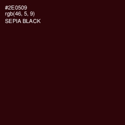 #2E0509 - Sepia Black Color Image